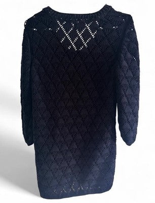 White House Black Market Túnica elástica con adornos y diseño novedoso WHBM – Talla Grande