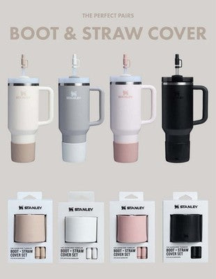 STANLEY Quencher Bota y tapa para popote Sand 40 oz