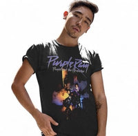 PURPLE RAIN: PRINCE & THE REVOLUTION Camiseta Gráfica, Talla L de Hombre