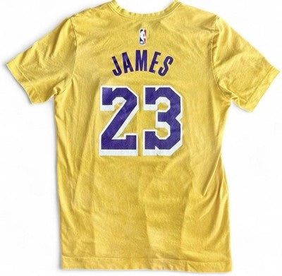 LeBron James #23 Los Angeles Lakers Nike Dri-FIT Shirsey – Size Medium