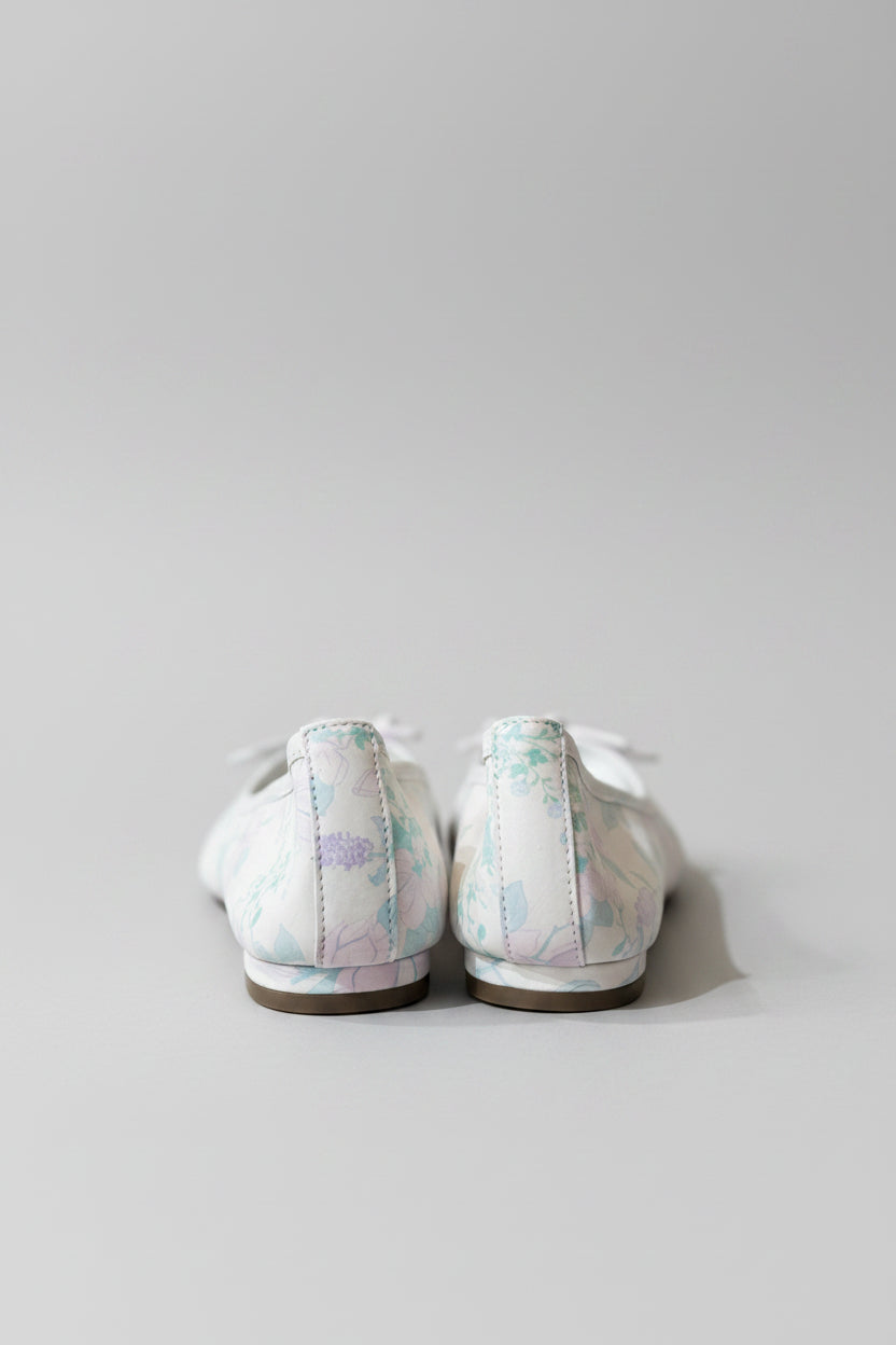 Vionic Callisto Botanical Ballet Flats Ivory Floral Size 6 M NWB