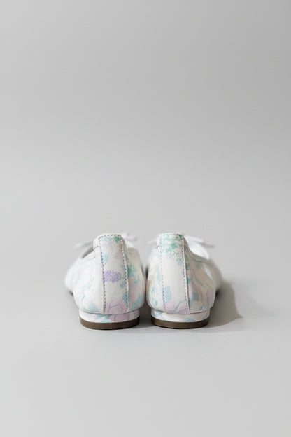Vionic Callisto Botanical Ballet Flats Ivory Floral Size 6 M NWB