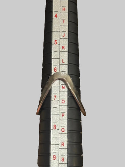 Chevron ring on a sizer