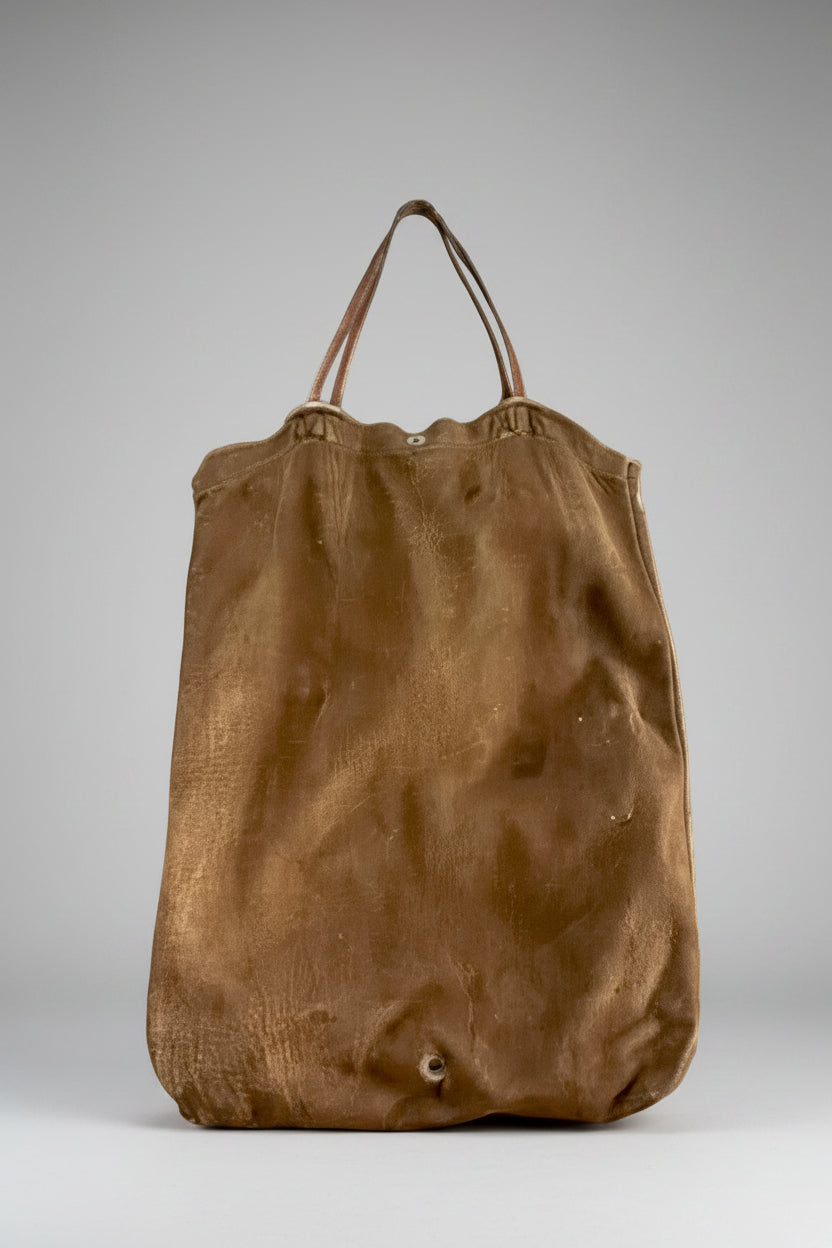 back of vintage grommet bag