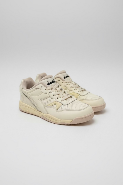 Diadora Winner Retro 90s Tennis Sneakers Beige White US Women's 8.5 EUR 40