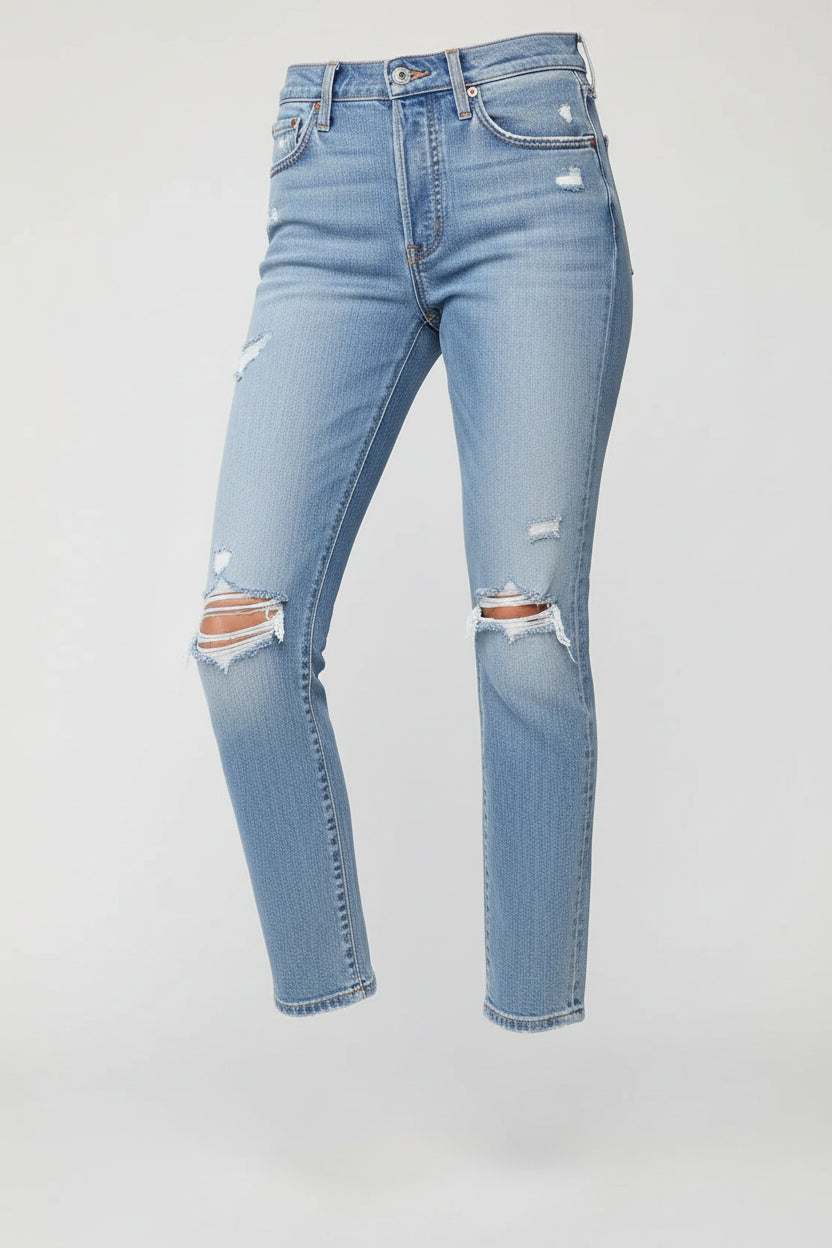 Levi’s 501 S Skinny High Rise Jeans 100% Cotton "Can't Touch This" Wash Women's 27x30