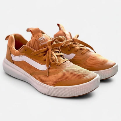 Vans UltraRange EXO SE Sneakers Cream/Orange Lightweight Comfort M 8 / W 9.5