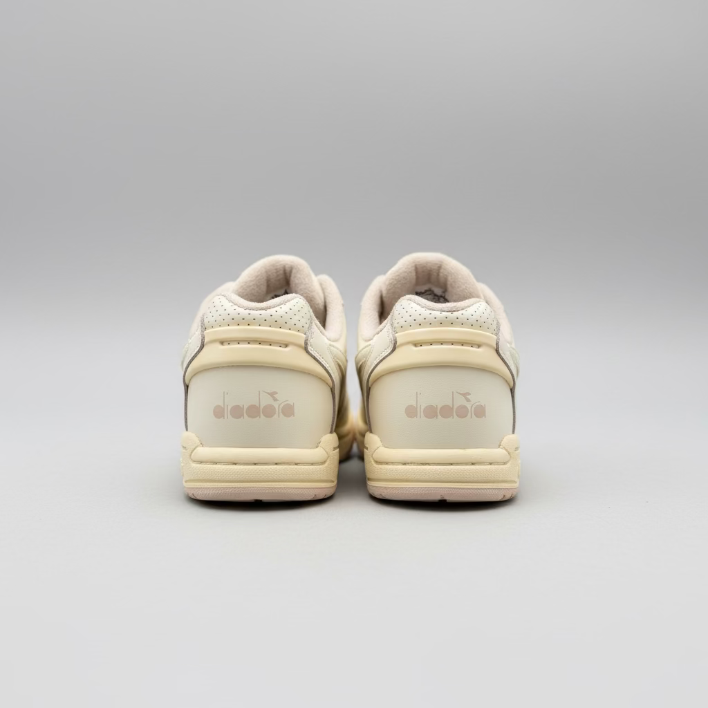 Diadora Winner Retro 90s Tennis Sneakers Beige White US Women's 8.5 EUR 40