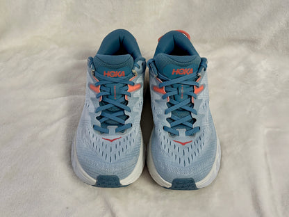 HOKA ONE Gaviota 4 Running Shoes – Size 9 B – Blue Fog/Plein Air
