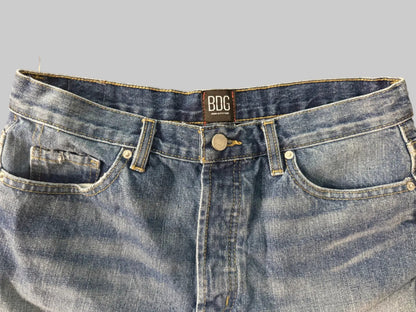 BDG Urban Outfitters Boyfriend Low-Rise Denim Shorts Button Fly 27