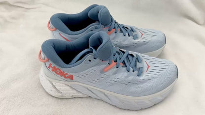 HOKA ONE Gaviota 4 Running Shoes – Size 9 B – Blue Fog/Plein Air