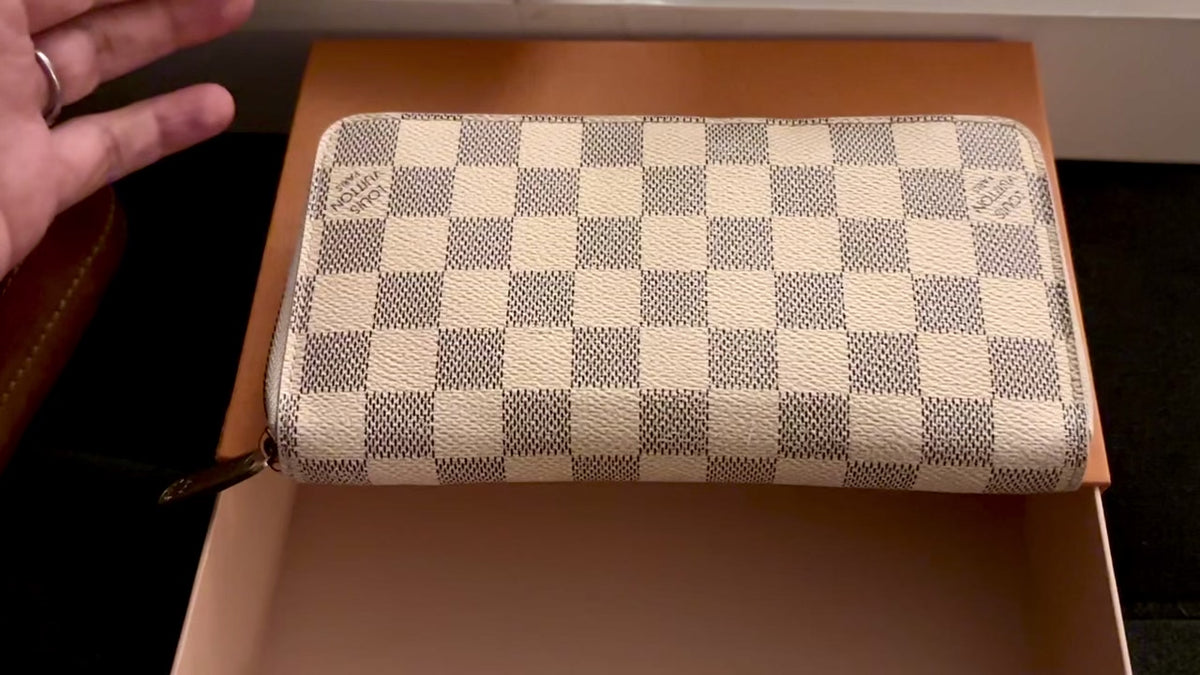 Louis Vuitton Damier Azure wallet